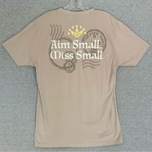 Scotty Cameron Fine Milled Putters "Aim Small, Miss Small" T-Shirt Mens Large